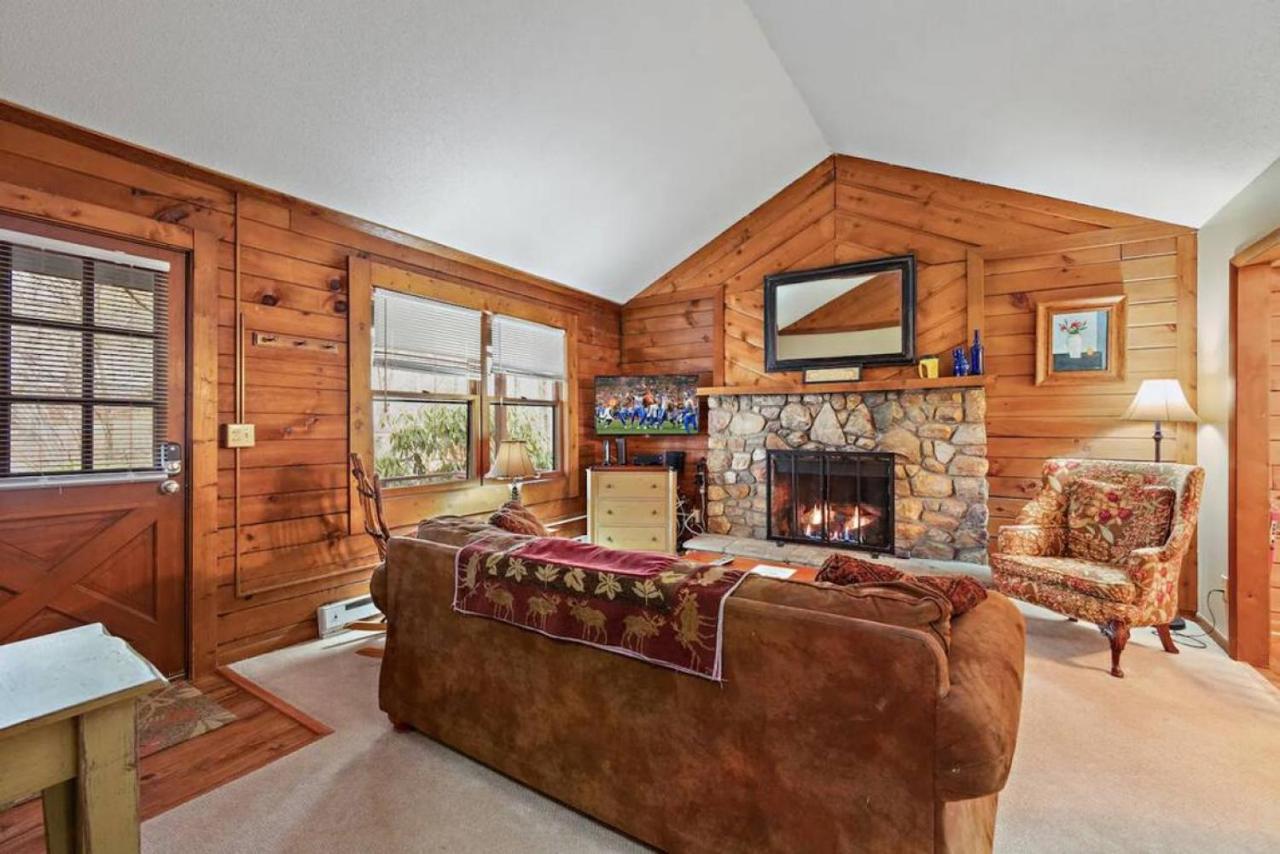 Villa Classic Log Cabin With Fireplace On Quiet River Blowing Rock Exterior foto