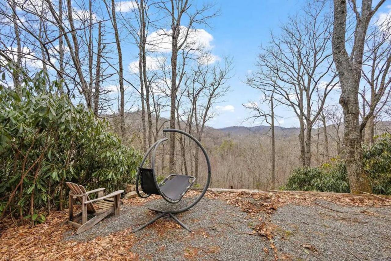 Villa Classic Log Cabin With Fireplace On Quiet River Blowing Rock Exterior foto